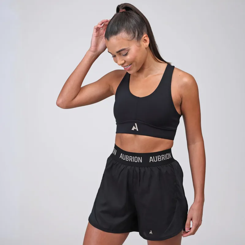 Aubrion React Shorts in Shadow-1